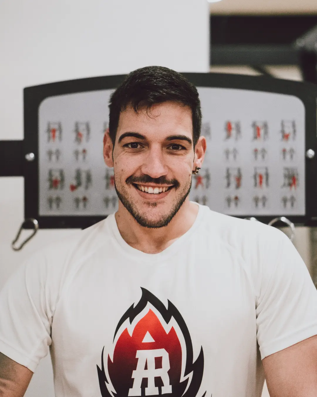 Retrato de Alejandro en el centro